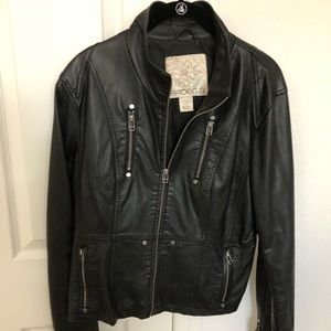 Arden B. Vegan Leather Jacket